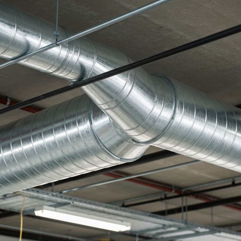 Professional duct installation